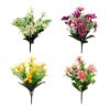 Picture of 30cm MINI LILY BUSH WITH FERN ASSORTED X 48pcs