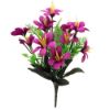 Picture of 30cm MINI LILY BUSH WITH FERN ASSORTED X 48pcs