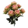 Picture of 41cm OPEN ROSE BUSH (12 HEADS) WITH GYP PINK/GREEN