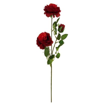 Picture of 66cm LARGE RANUNCULUS SPRAY RED