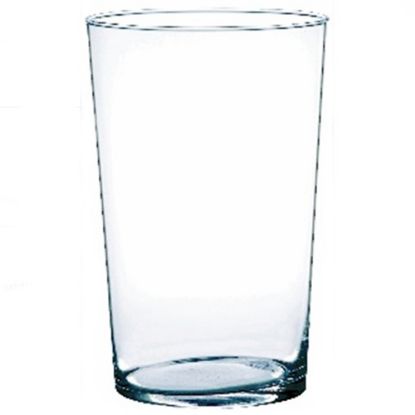 Picture of 24cm GLASS THICK CONIC VASE