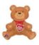 Picture of ANAGRAM 17 INCH FOIL BALLOON HAPPY VALENTINES DAY SITTING BEAR