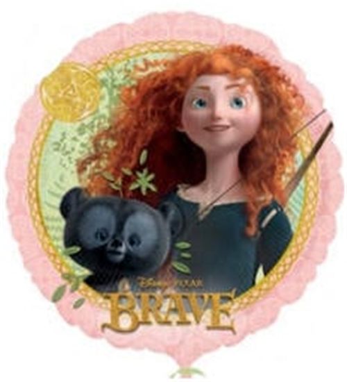 Picture of ANAGRAM 18 INCH FOIL BALLOON - BRAVE