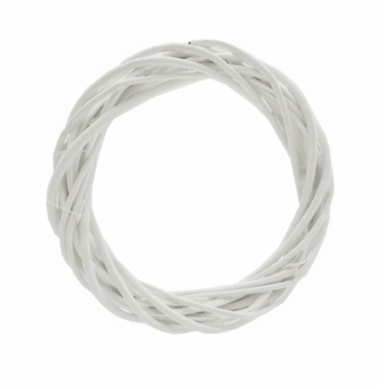 Picture of 20cm (8 INCH) WICKER RING WHITE