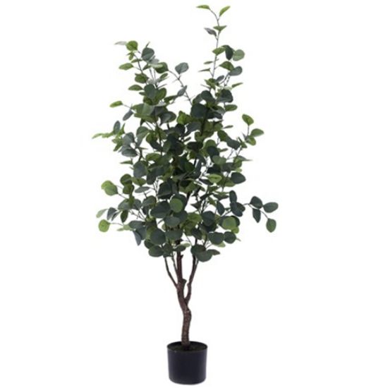 Picture of 150cm ARTIFICIAL EUCALYPTUS PLANT IN POT GREY/GREEN X 4pcs