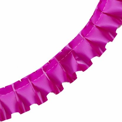 Picture of 50mm PRE PLEATED RIBBON X 32 METRES FUCHSIA