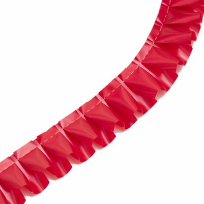 Picture of 50mm PRE PLEATED RIBBON X 32 METRES RED