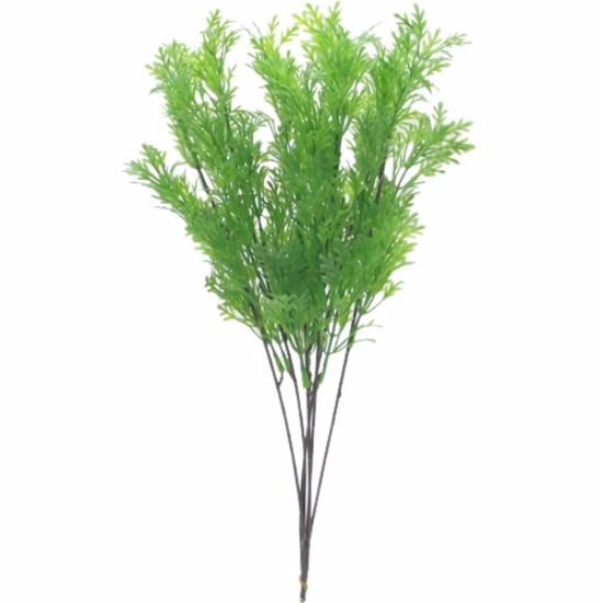 Picture of 40cm PLASTIC CONIFER SPRAY GREEN X 6pcs