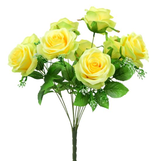 Picture of 42cm ROSE BUSH LEMON