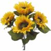 Picture of 40cm SUNFLOWER BUSH YELLOW