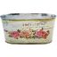 Picture of 25cm METAL OVAL PLANTER - HOME