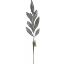 Picture of 50cm GLITTERED LEAF LEAF SPRAY SILVER X 6pcs