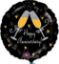 Picture of ANAGRAM 17 INCH FOIL BALLOON - HAPPY ANNIVERSARY CHAMPAGNE GLASSES