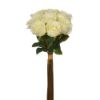 Picture of 37cm ROSE BUNDLE (11 STEMS) IVORY