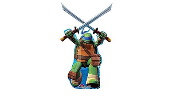 Picture of ANAGRAM 43 INCH SUPER SHAPE FOIL BALLOON - TM NINJA TURTLES