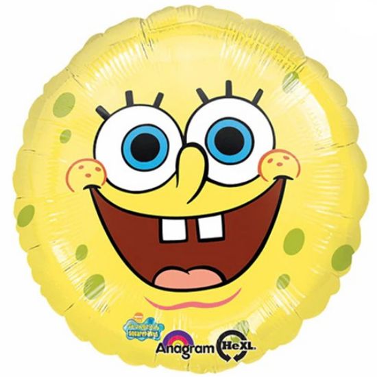 Picture of ANAGRAM 17 INCH FOIL BALLOON - SPONGEBOB SQUAREPANTS