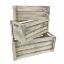 Picture of SET OF 3 WOODEN CRATES