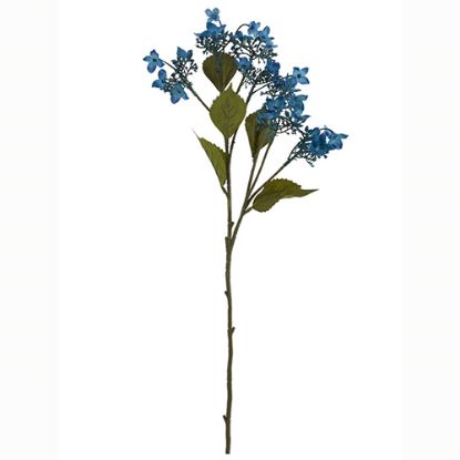 Picture of 62cm WILD HYDRANGEA SPRAY DRY COLOUR TEAL