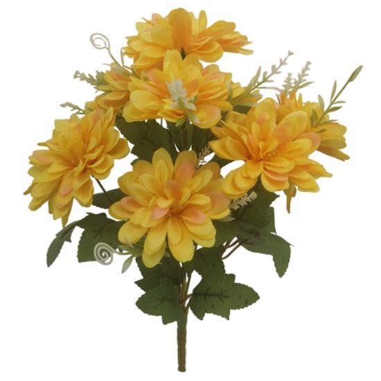 Picture of 40cm DAHLIA BUSH YELLOW