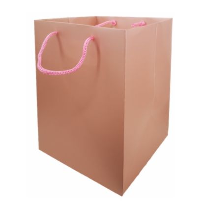 Picture of FLOWER BAG 190x190x250mm X 10pcs ROSE GOLD