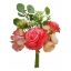 Picture of 27cm ROSE AND EUCALYPTUS BUNDLE PINK/CREAM