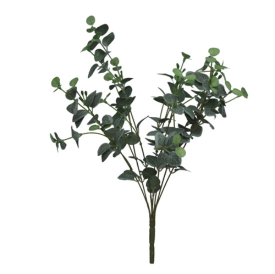 Picture of 45cm BUTTON LEAF BUSH GREY/GREEN