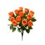 Picture of 34cm ROSEBUD BUSH (12 HEADS) ORANGE