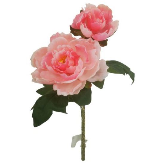 Picture of 40cm PEONY SPRAY PINK X 12pcs
