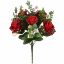 Picture of 38cm ROSE AND EUCALYPTUS BUSH RED