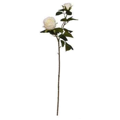 Picture of 67cm ROSE SPRAY IVORY