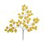 Picture of 70cm FICUS LEAF SPRAY YELLOW/ORANGE X 6pcs