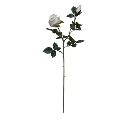 Picture of 66cm ROSE SPRAY IVORY