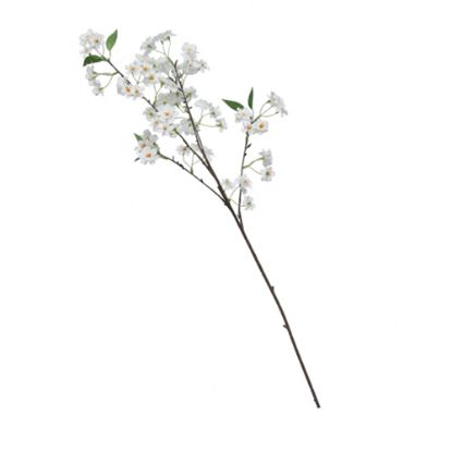 Picture of 90cm BLOSSOM SPRAY IVORY