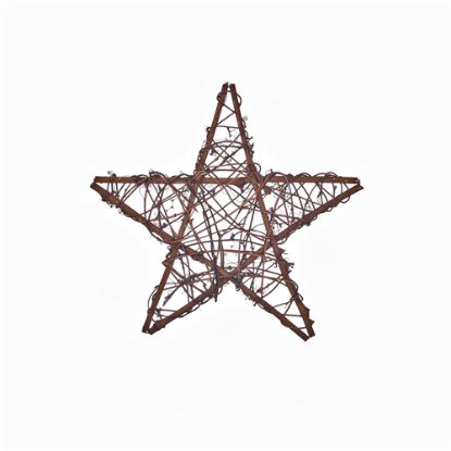 Picture of 40cm GRAPEVINE STAR NATURAL