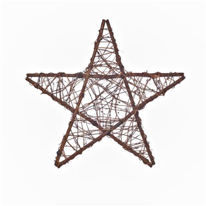 Picture of 50cm GRAPEVINE STAR NATURAL
