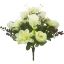 Picture of 40cm DAHLIA ROSEBUD AND EUCALYPTUS BUSH IVORY
