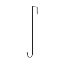 Picture of 38cm CHRISTMAS WREATH DOOR HANGER BLACK