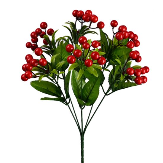 Picture of 37cm BERRY BUSH RED