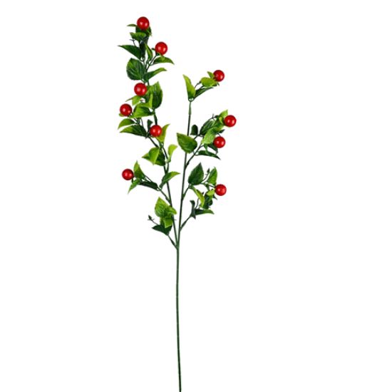 Picture of 70cm BERRY SPRAY RED