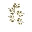 Picture of 40cm GLITTERED HOLLY SPRAY GOLD X 6pcs