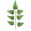 Picture of 43cm LEATHER FERN LEAF GREEN X 12pcs