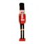 Picture of 120cm WOODEN CHRISTMAS NUTCRACKER FIGURE RED/BLACK/WHITE