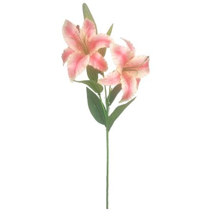 Picture of 72cm TIGER LILY SPRAY PINK