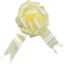 Picture of POLY RIBBON PULL BOWS 50mm X 20pcs CREAM