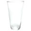 Picture of 25cm GLASS CONICAL VASE CLEAR X BOX OF 6pcs