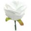 Picture of 7cm ROSE PICK WHITE X 144pcs (IN POLYBAG)