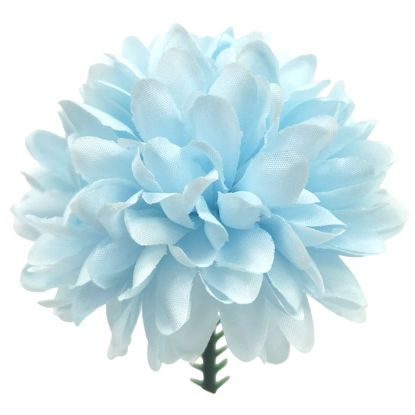 Picture of 7cm PREMIUM CHRYSANTHEMUM BALL PICK BABY BLUE X 144pcs (IN POLYBAG)