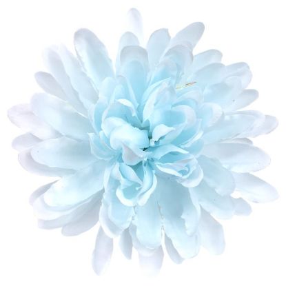 Picture of 11cm LARGE CHRYSANTHEMUM PICK BABY BLUE X 144pcs (IN POLYBAG)