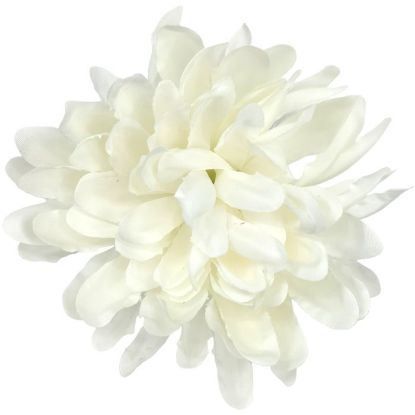 Picture of 11cm LARGE CHRYSANTHEMUM PICK IVORY X 144pcs (IN POLYBAG)
