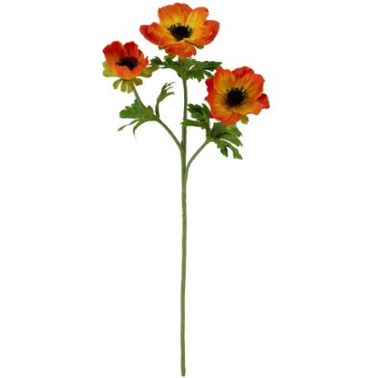 Picture of 56cm ANEMONE SPRAY ORANGE